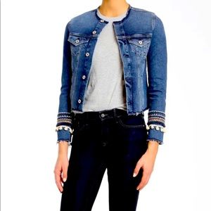 NWT Mavi Petra Indigo Desert Denim Jacket.
